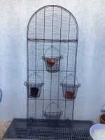 Sichtschutz Metall Gitter für Gewürze/ Blumen