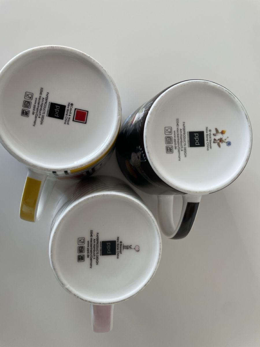 Tazze: 3er Set Teetassen, verschiedene Motive – Usato da Koppigen venduto da BLUE_EYE7 5