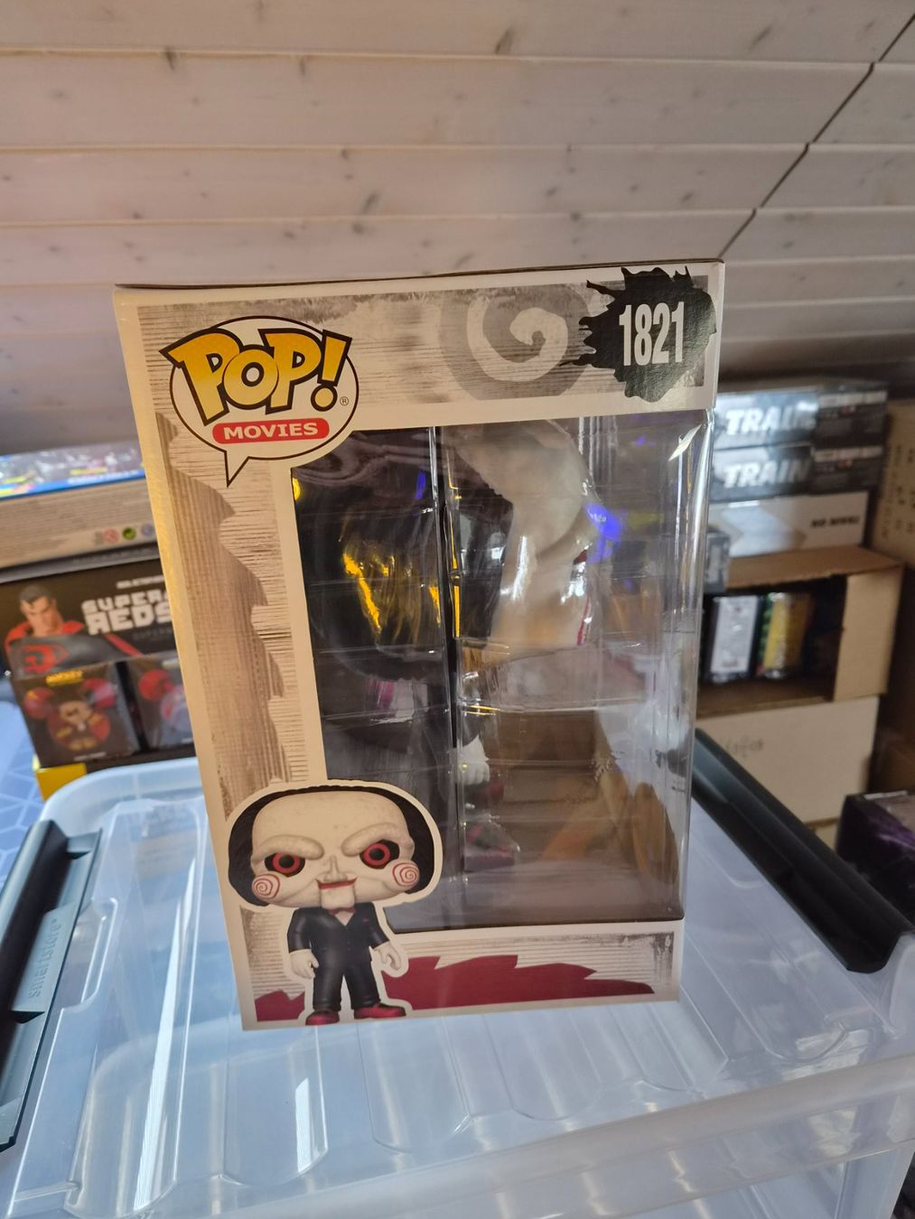 Funko Statuette: Funko Pop Saw Billy the Puppet Jumbo #1821 OVP – Nuovo e nell'imballaggio originale da Sisseln AG venduto da schenk-figuren 3