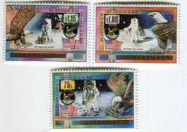 Briefmarken "Apollo 11". Aitutaki