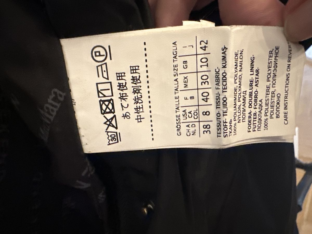 Max Mara Cappotti: Max Mara Daunenmantel, Gr. 38, Schwarz – Usato da Zürich venduto da strickliesel1996 3