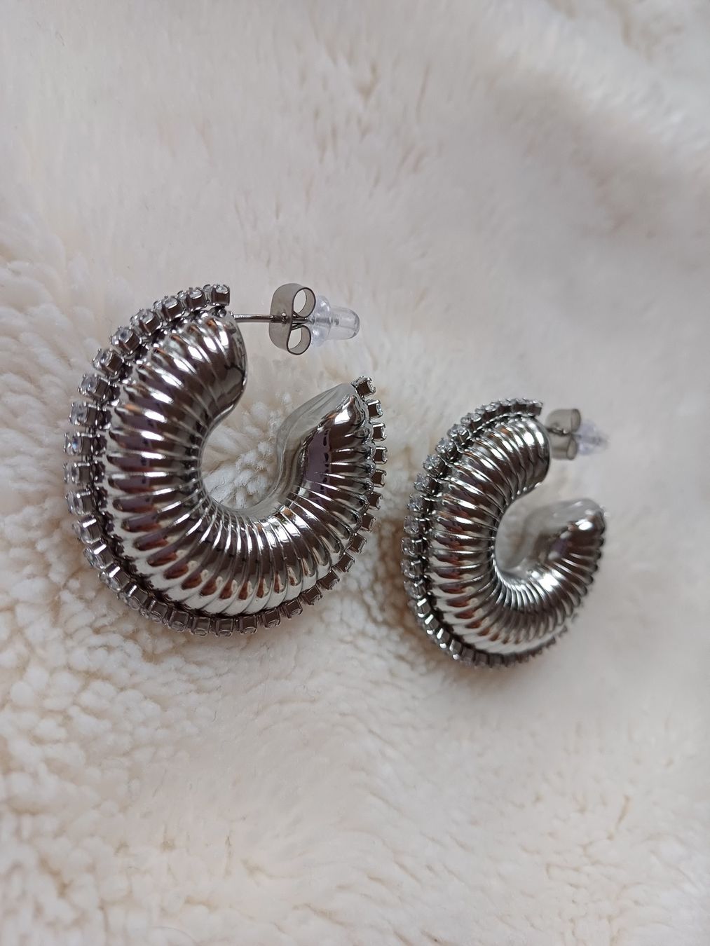 Orecchini pendenti & Orecchini a lobo: Creolen - 3.4 CM – Nuovo e nell'imballaggio originale da Würenlos venduto da Abracadabra26
