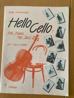 Cello- Notenheft "Hallo Cello", Folk, Blues, Pop, Jazz