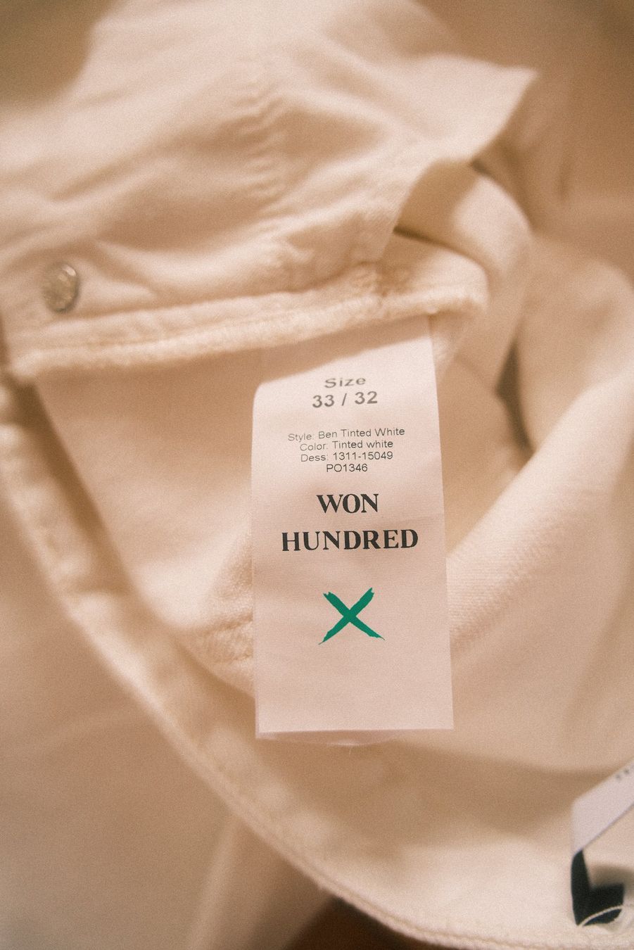 Jeans: Won Hundred Jeans Ben 33/32 – Nuovo (secondo la descrizione) da Bern venduto da BACA_92 3