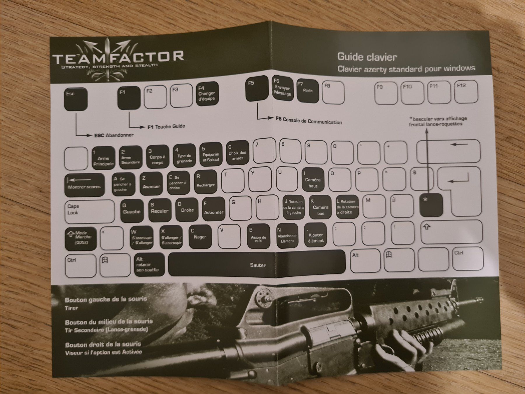 Giochi: Team Factor + Map (French Cover) - PC – Usato da Carouge GE venduto da Gasco 3