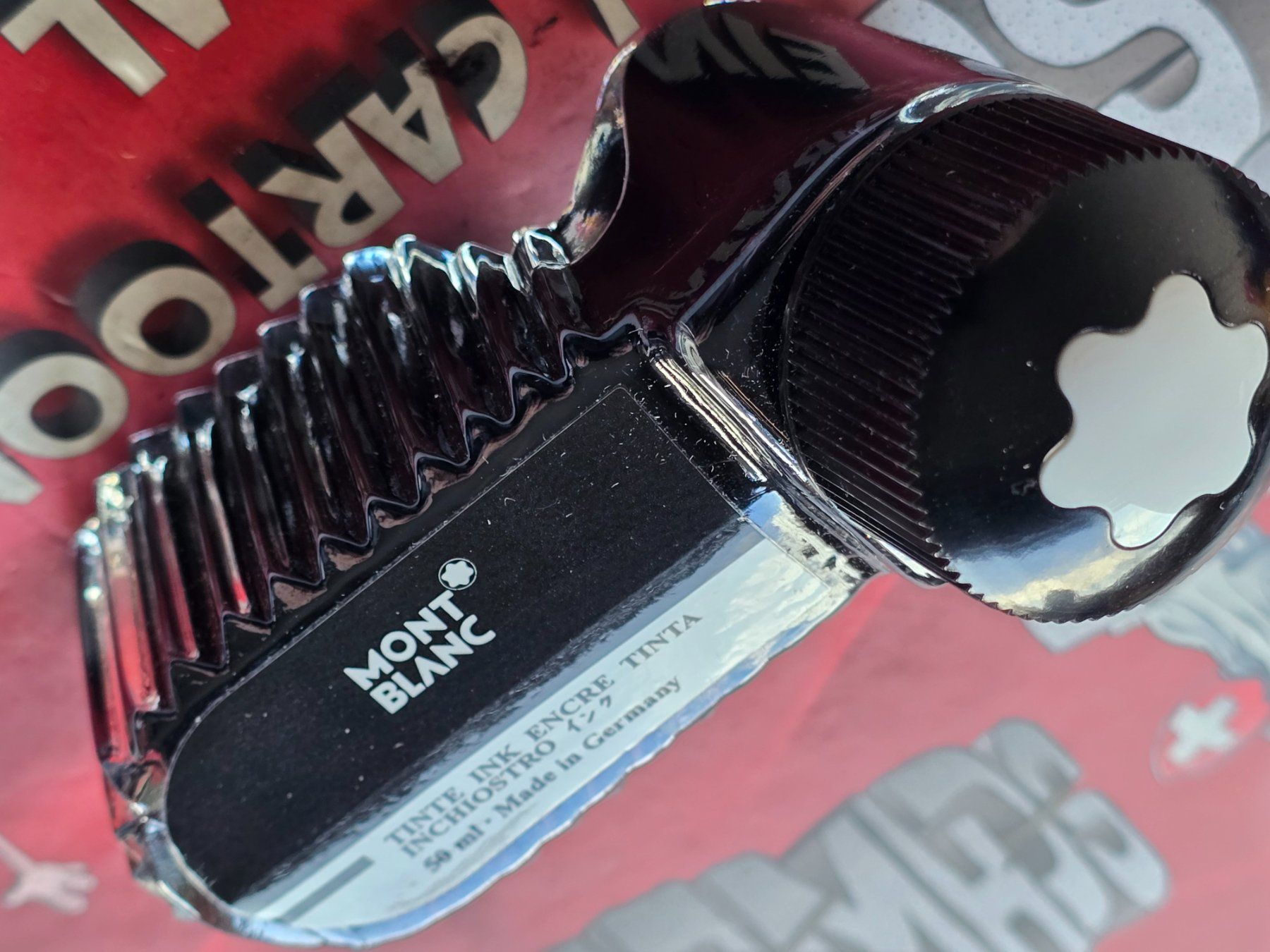 Montblanc Sonstiges Schreiben & Zeichnen: Mont Blanc Tinte Schwarz aus 1998 Wunderschoen – Gebraucht aus Muri AG von Corredor 3