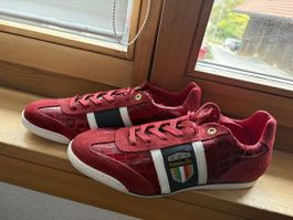 Baskets Pantofola d'Oro rouge état neuf
