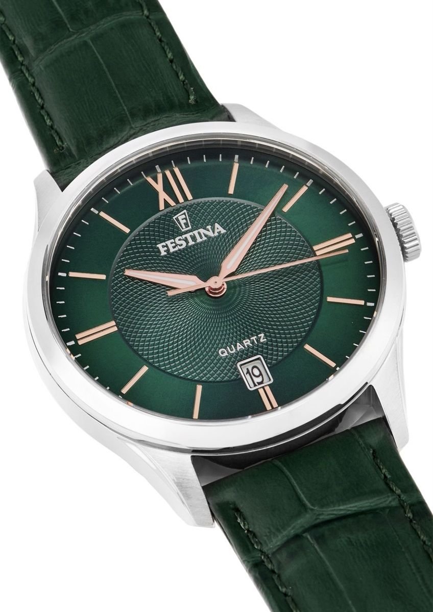 Festina Orologi: Festina CLASSICS - Uhr - green – Nuovo e nell'imballaggio originale da Emmenbrücke venduto da ThomiE01