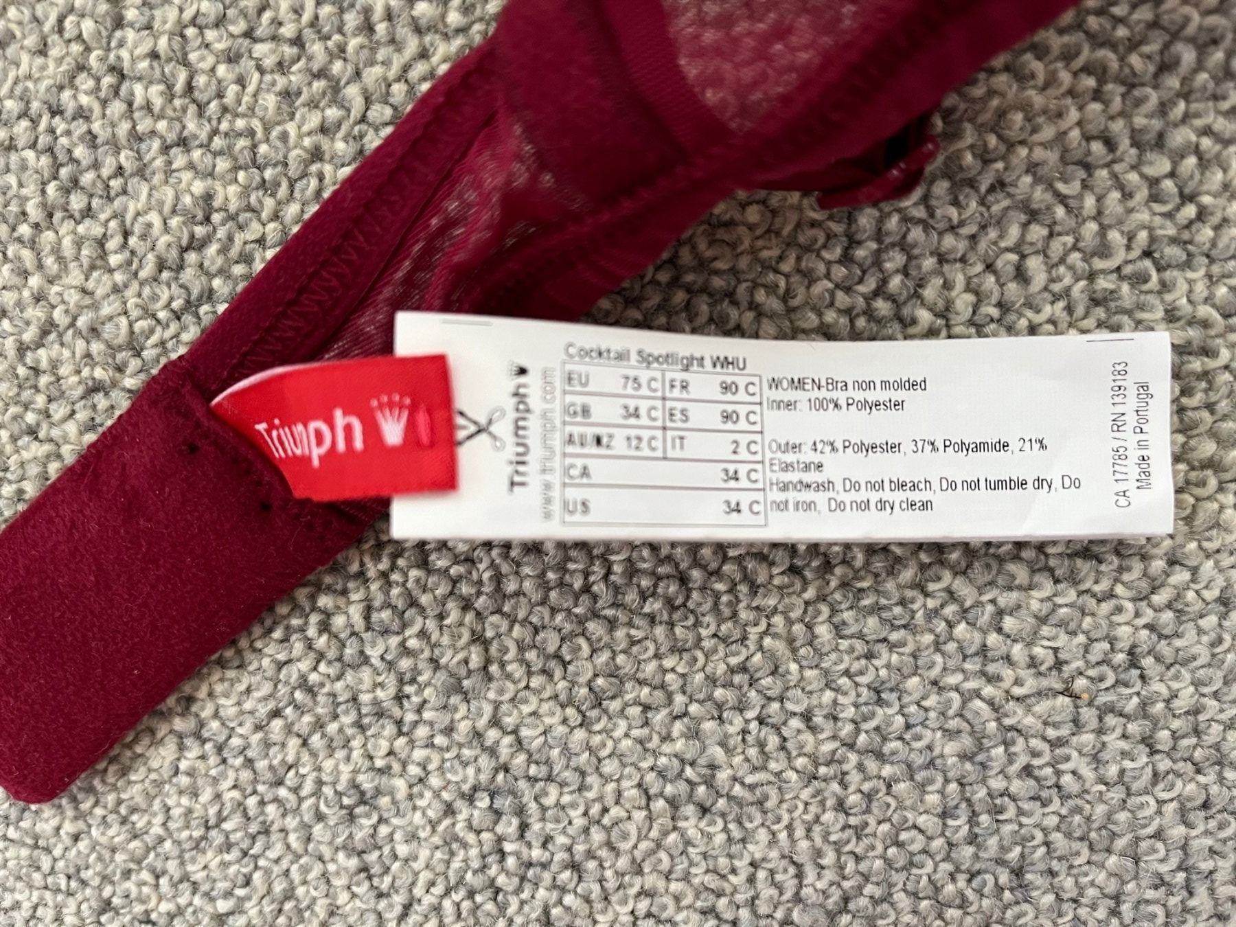 Triumph Altra biancheria intima: Triumph Set 75 C, 36. Fabrikneu – Nuovo e nell'imballaggio originale da Kleindöttingen venduto da nev_tn7c 2