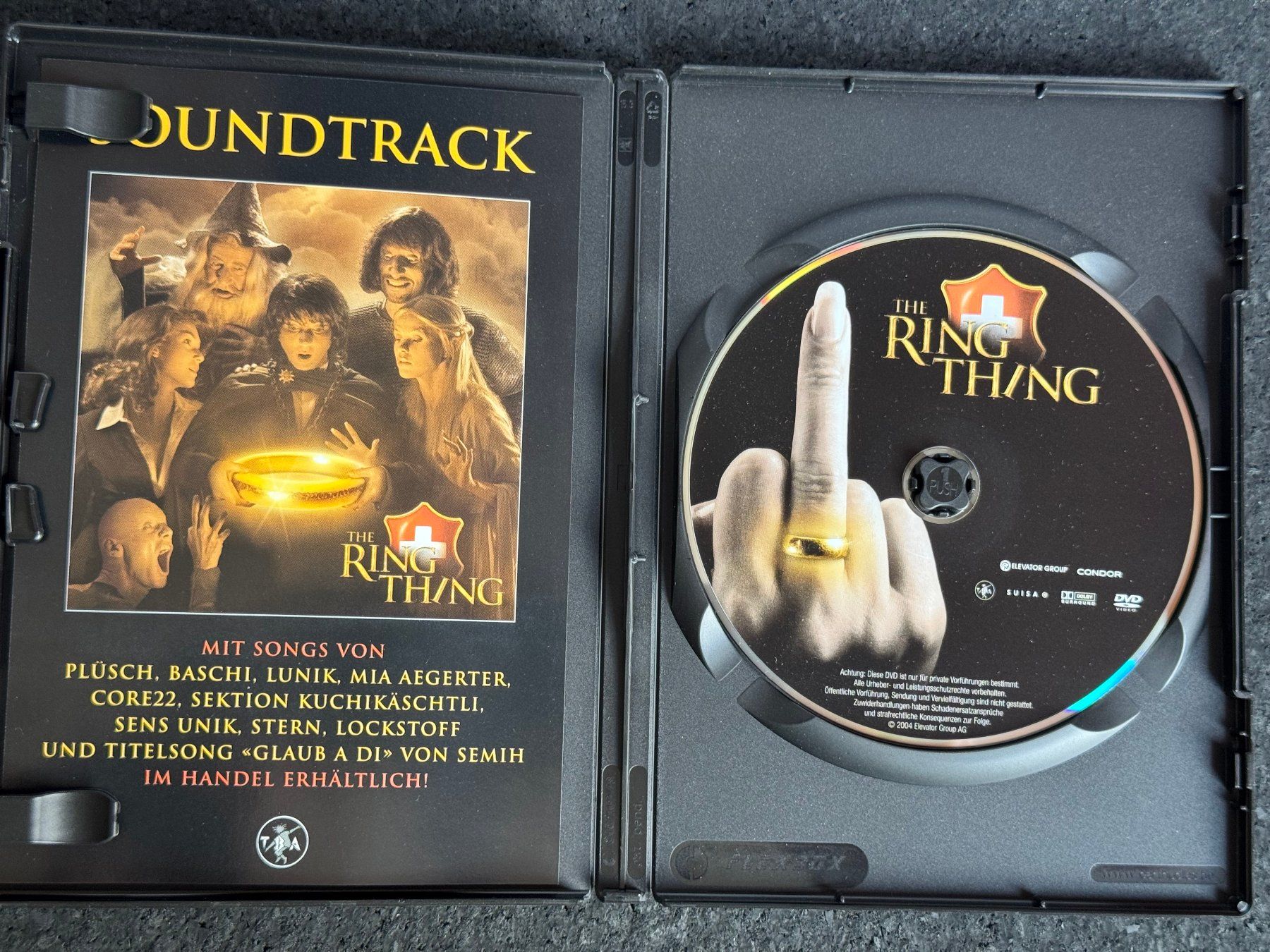 Alle DVDs: The Ring Thing "Das Ding mit dem Ring" DVD CH-Dialekt – Gebraucht aus Fribourg von tschjoly 4