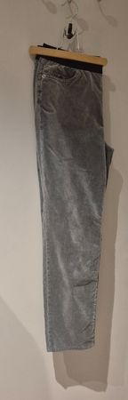 Damen Hose Marc Cain "Cord" Grau Grösse 5 = 42 guter Zustand