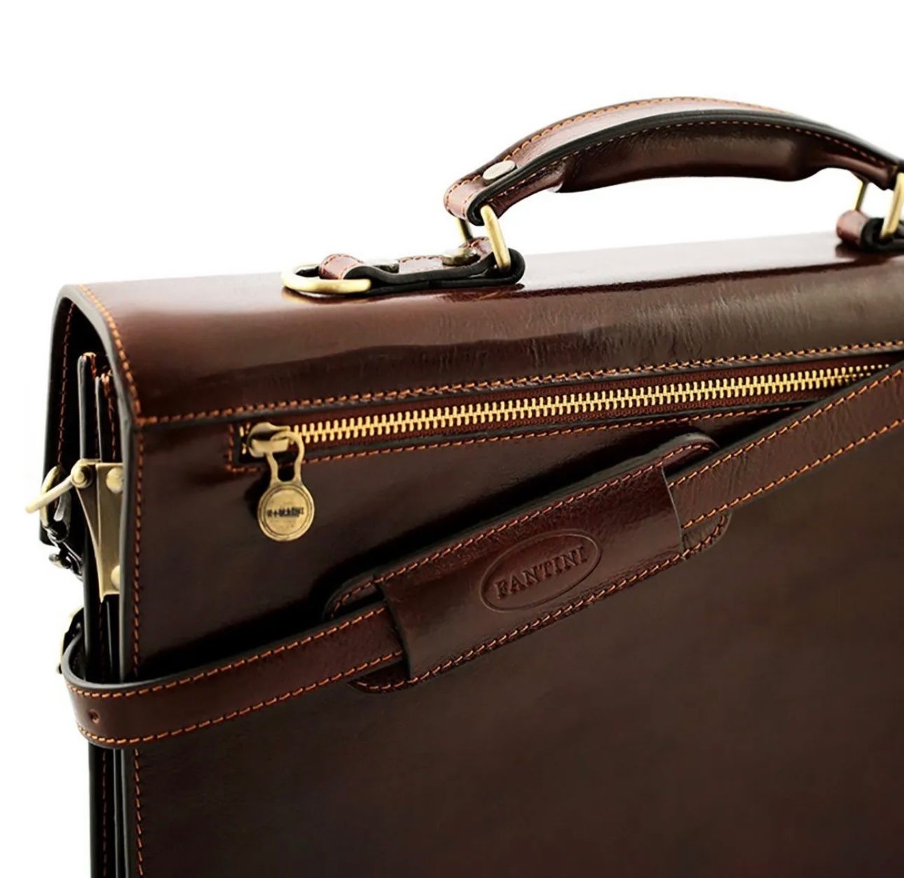 Valigie & Borse: Aktentasche aus Leder Shanghai – Nuovo e nell'imballaggio originale da Wittenbach venduto da bes_k8vr 3