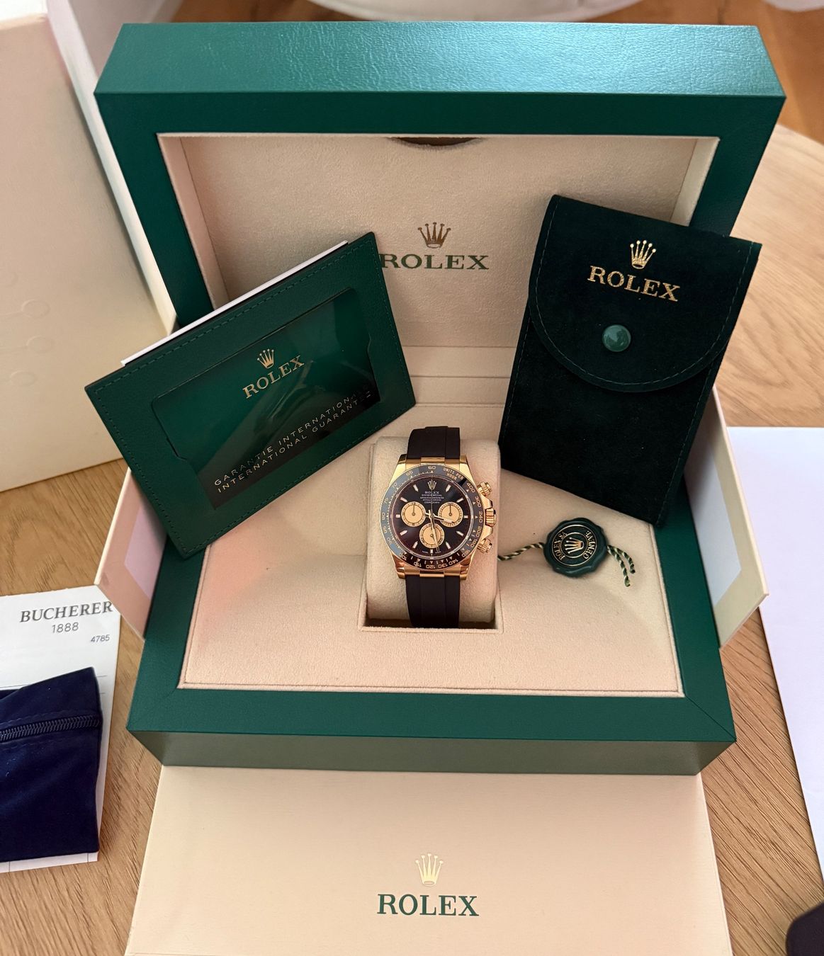 Rolex Montres: Rolex Daytona 126518ln Fullset Oysterflex – Neuf (Voir description) à Laufenburg par mcd_7qcw