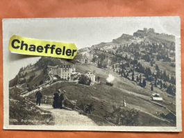 Alte Postkarte Rigi-Staffel und Kulm,  Top Zustan