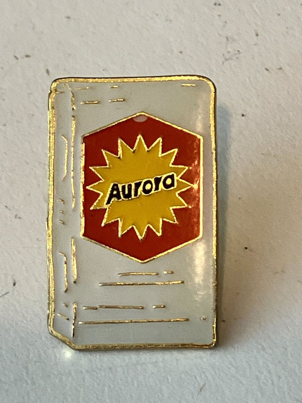 Plaketten & Abzeichen: 1 Pin Aurora – Gebraucht aus Basel von djwwpp