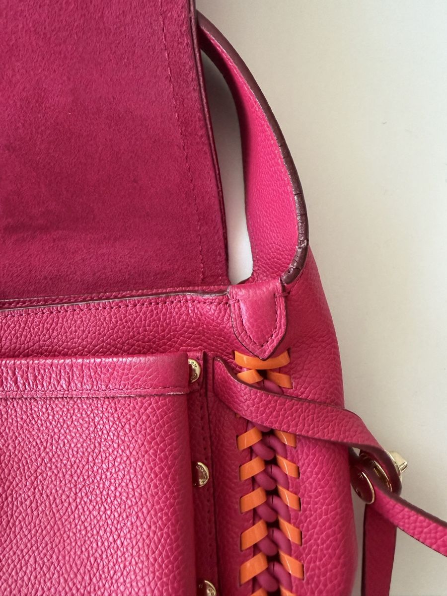 Coach Borse da donna: Coach Ledertasche Pink/Orange – Usato da Winterthur venduto da tat_ky5h 4