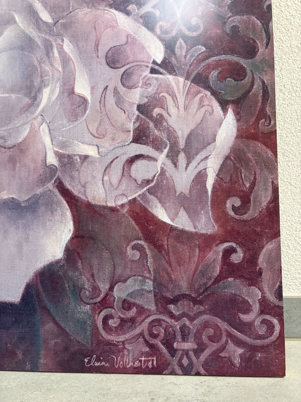 Dipinti: 100 cm breit x 75 cm hoch/Kunstdruck Blumen – Usato da Ottenbach venduto da TimelessEmotions. 7