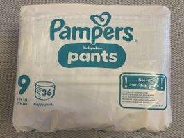 Windeln Pampers Pants Groesse 9,  19+ kg, OVP, 36 Stück
