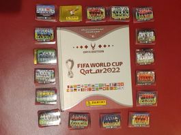 Panini WM 2022 QATAR ORYX Hardcover Komplette Set 670 Box