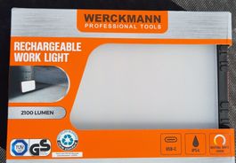  Akku Led Arbeitslicht 2100 Lumen NEU