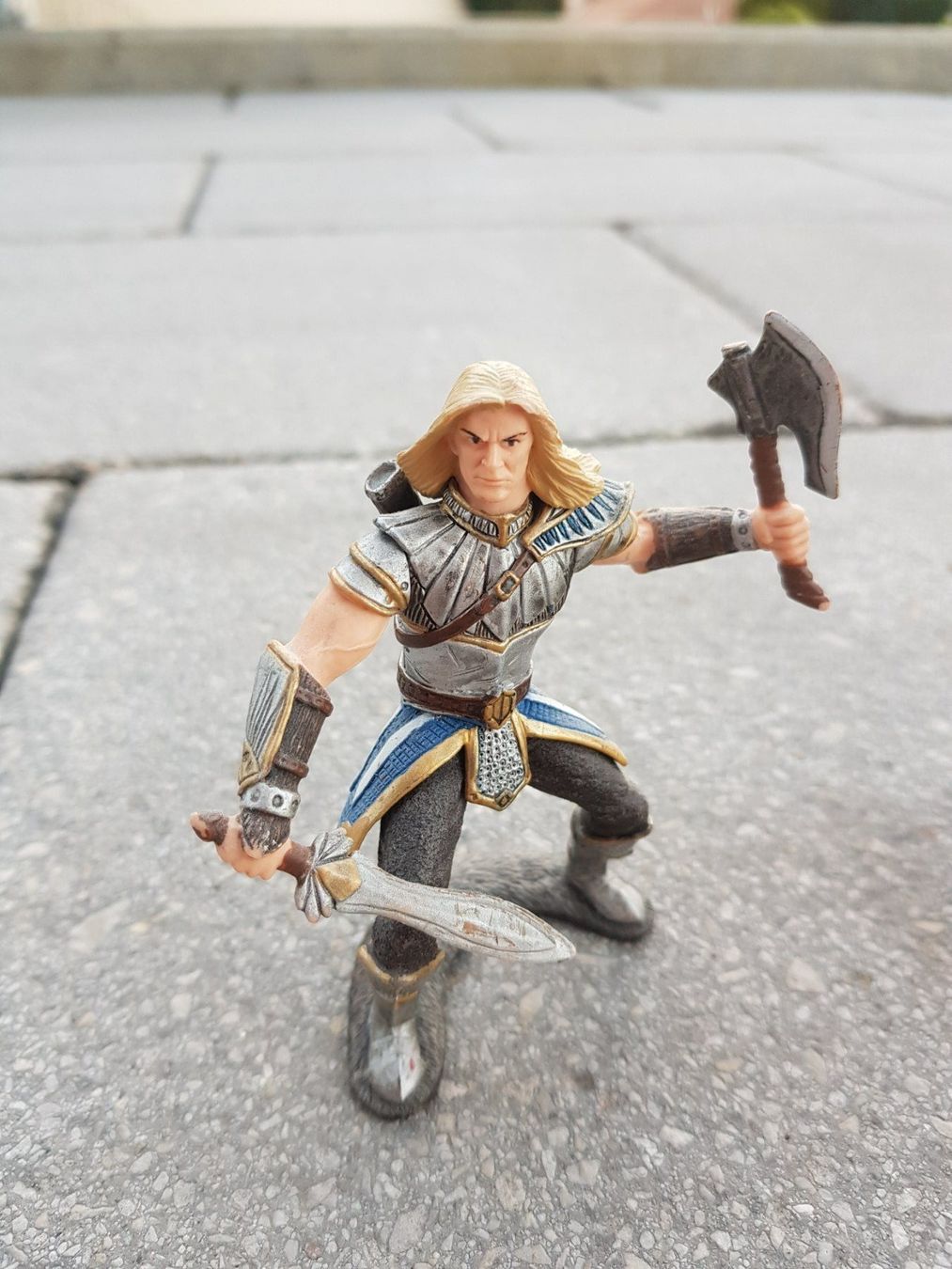 Schleich Figuren: Schleich "3 mal Krieger Spartaner und Helden" – Gebraucht aus Safenwil von  1
