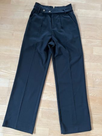 MUSY MUSE Hose, 42% Wolle, in Gr. S, Schwarz, NEU