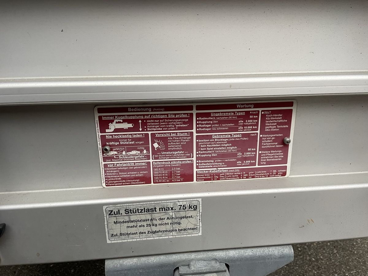 Hrb Remorques: HRB B 1000  – D'occasion à Rümlang par pio_92xb 8
