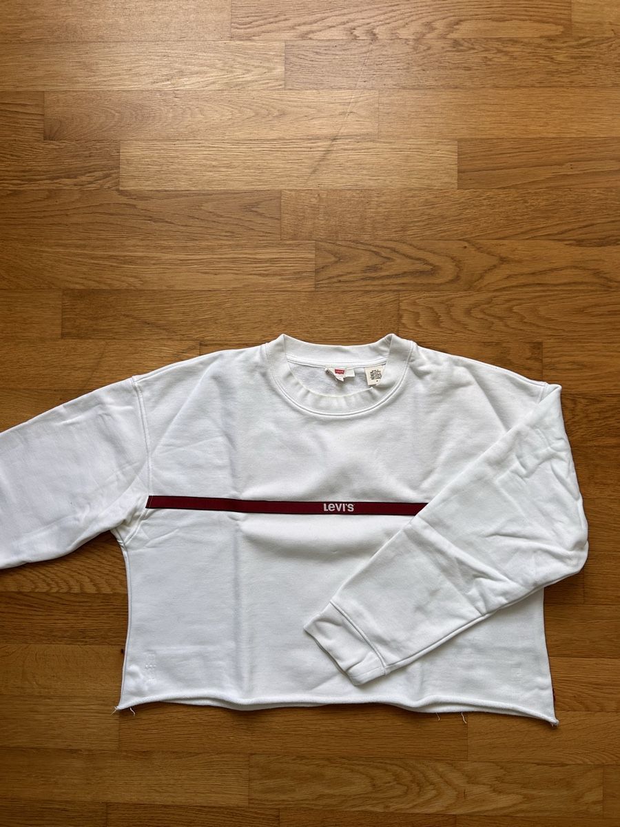 Levi's Maglioni & Felpe: Levi's Damen Pullover/Sweatshirt Weiss, Grösse M – Usato da Mels venduto da jas_7bjl 1
