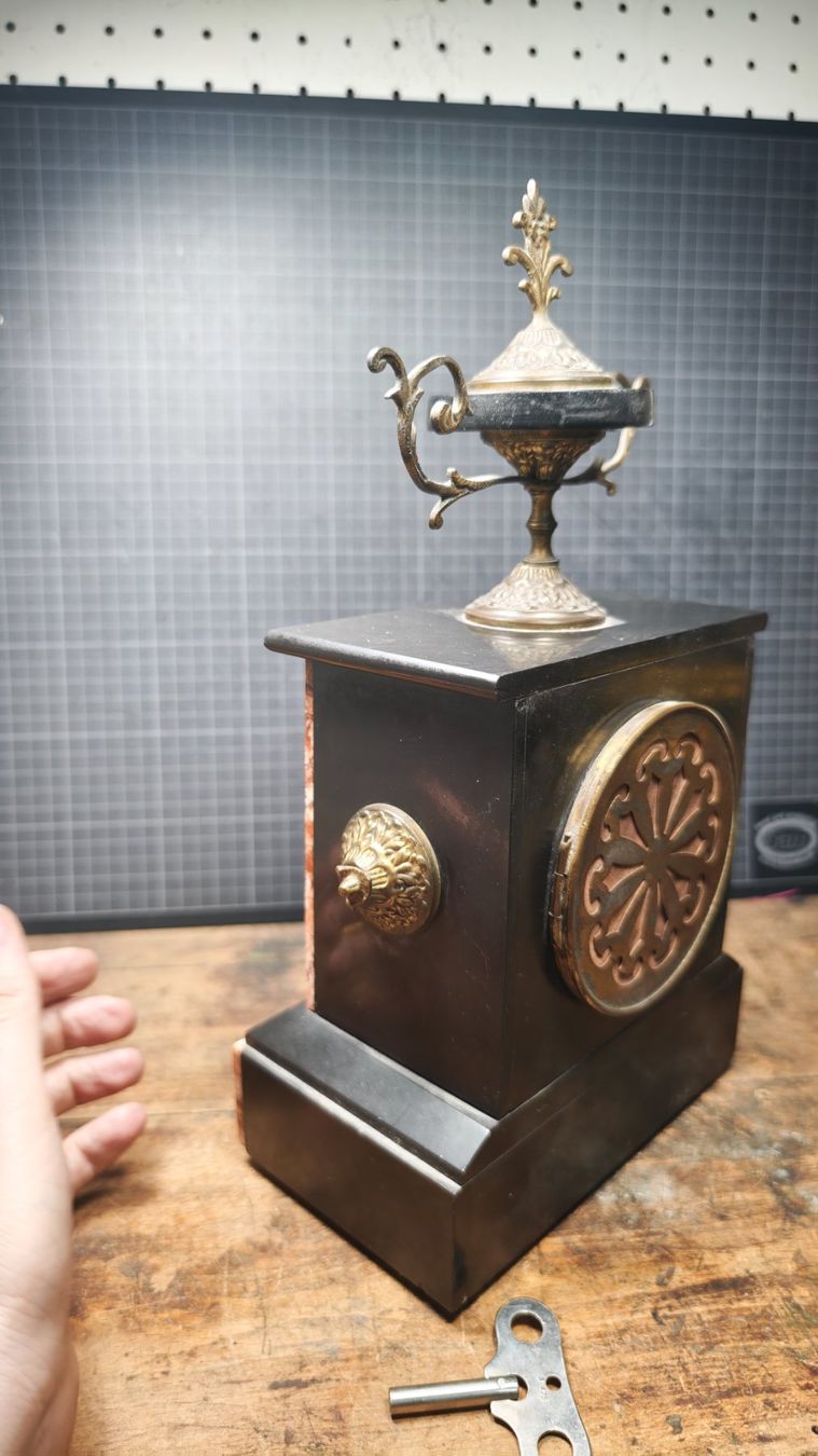 Orologi da terra & Orologi da parete: Wunderschöne alte Kamin Uhr – Usato da Gelterkinden venduto da MYSTOREFORYOU4460 7