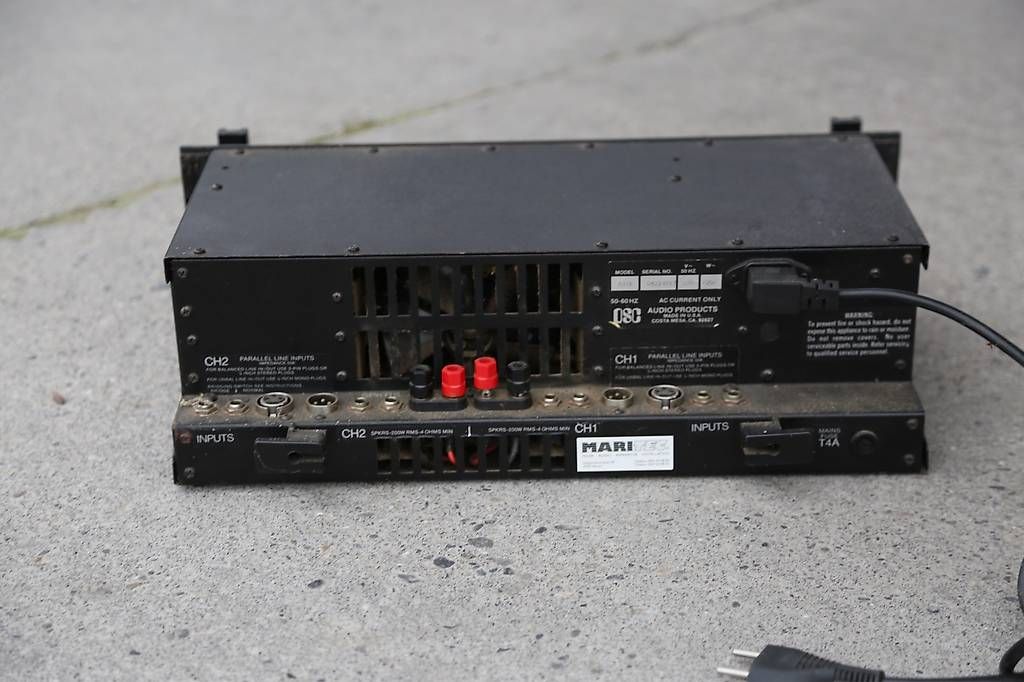 Amplificatori: QSC Power Amplifier A31E Endstufe 2x200W – Usato da Hendschiken venduto da 22406502 1
