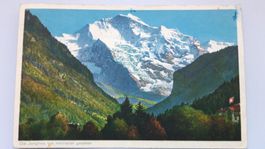 Die Jungfrau von Interlaken gesehen