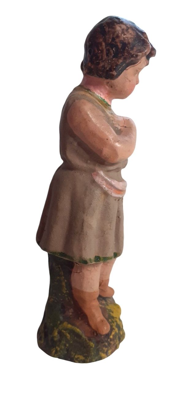 Statuette: Krippenfigur Hirtenjunge antik – Usato da Mörschwil venduto da lindaswunderkiste 3