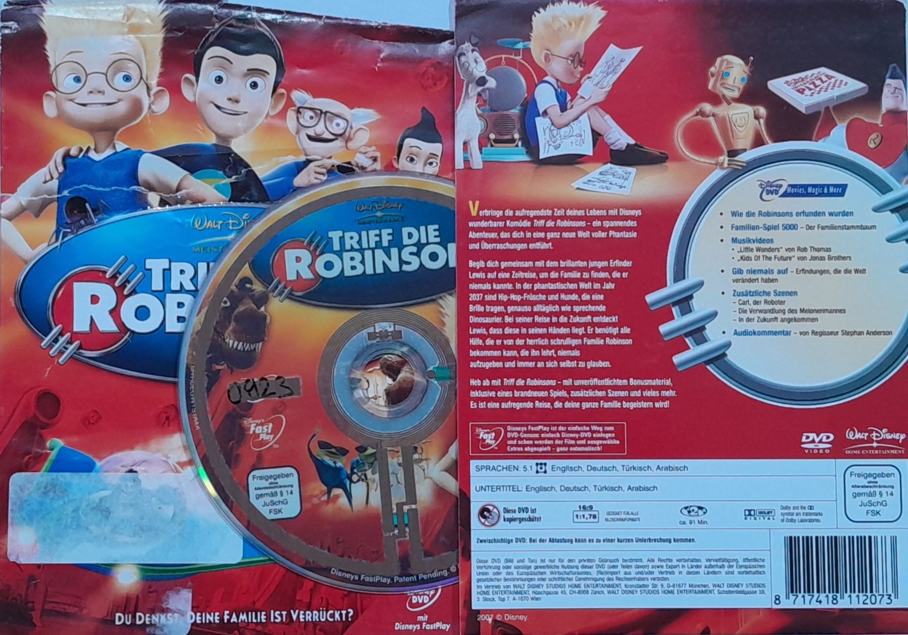 Tutti i DVDs: Triff die Robinsons DVD - Disney – Usato da Zürich venduto da cole15