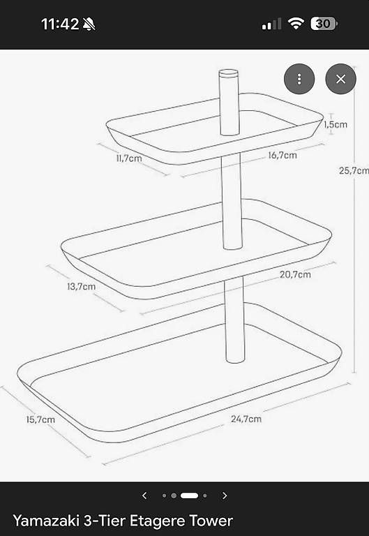 Sonstige Dekorationen & Accessoires: Yamazaki Tower Etagère in schwarz – Gebraucht aus Zürich von reb_dj6r 1