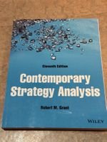 Contemporary Strategy Analysis, 11. Auflage