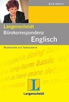 Langenscheidt Bürokorrespondenz  Englisch  v.  Eck & Drennan
