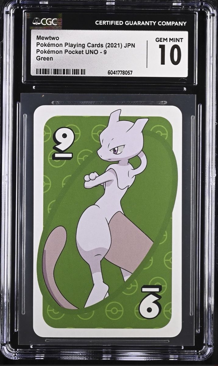 Pokémon Sammelbilder & Trading cards: Pokémon Mewtwo UNO JPN 2021 Gem Mint 10 – Neu und originalverpackt aus SCHERZINGEN von Corinne131313