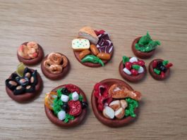 Grosses Tapas Set, Alles Handgemacht, Auch für Maileg