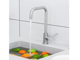 Küchenarmatur 360° drehbar,  Edelstahl Wasserhahn Küche