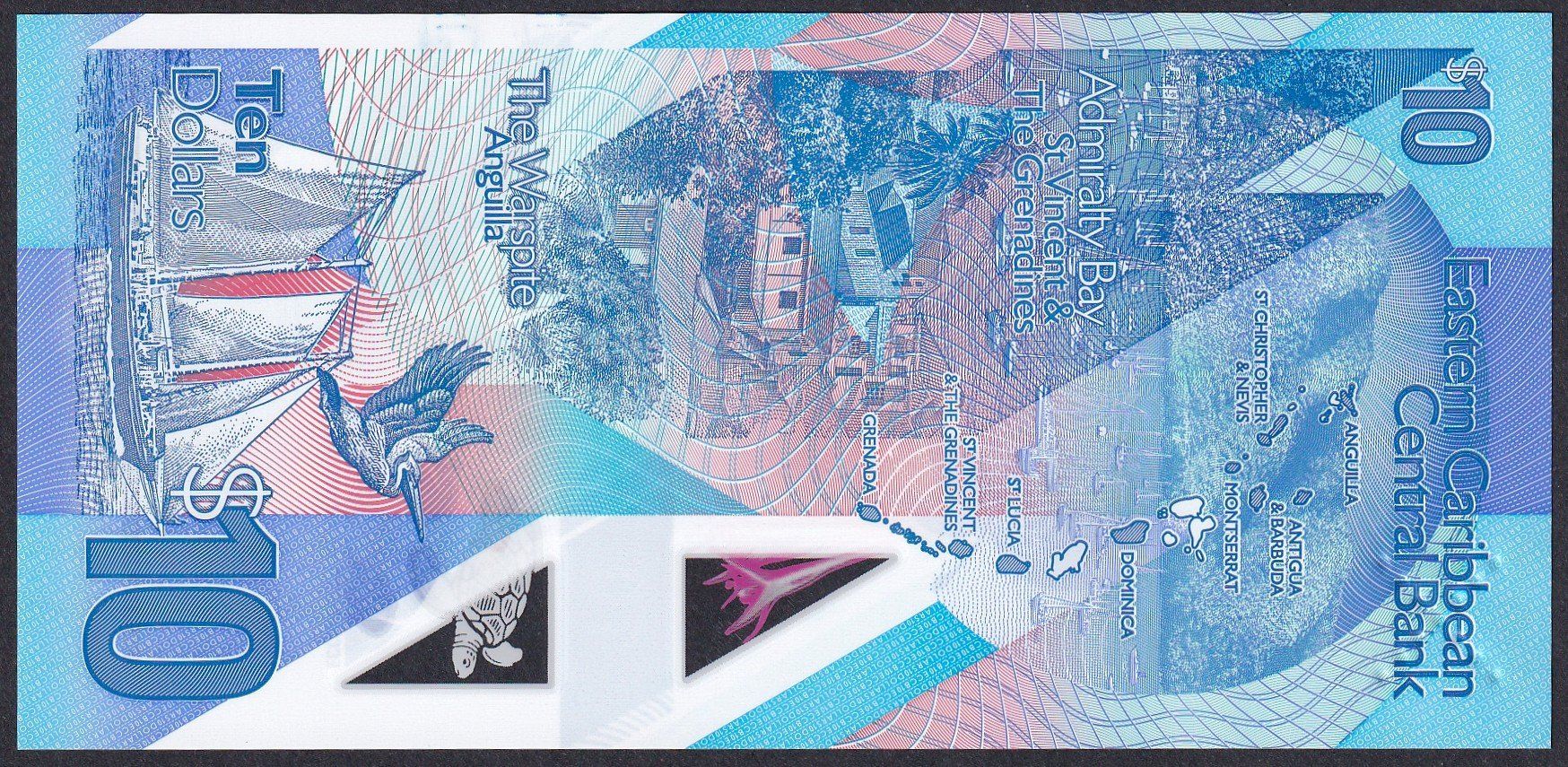 Banknoten: East Caribbean States 10 Dollar UNC – Neu (gemäss Beschreibung) aus Schliern b. Köniz von pizzitaxi 1