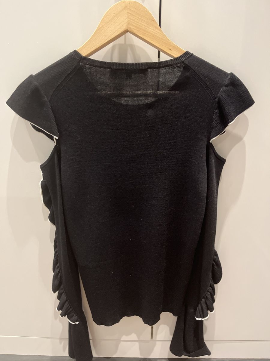 Maje Pullover & Sweatshirts: 🍸 Maje black long sleeved top – Gebraucht aus Rüschlikon von ant_5v7g 4