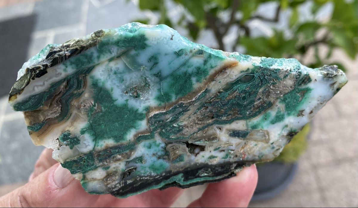 Minerali & Pietre curative: Schönes Stück Malachit Azurit  – Usato da Selzach venduto da 321compac 5