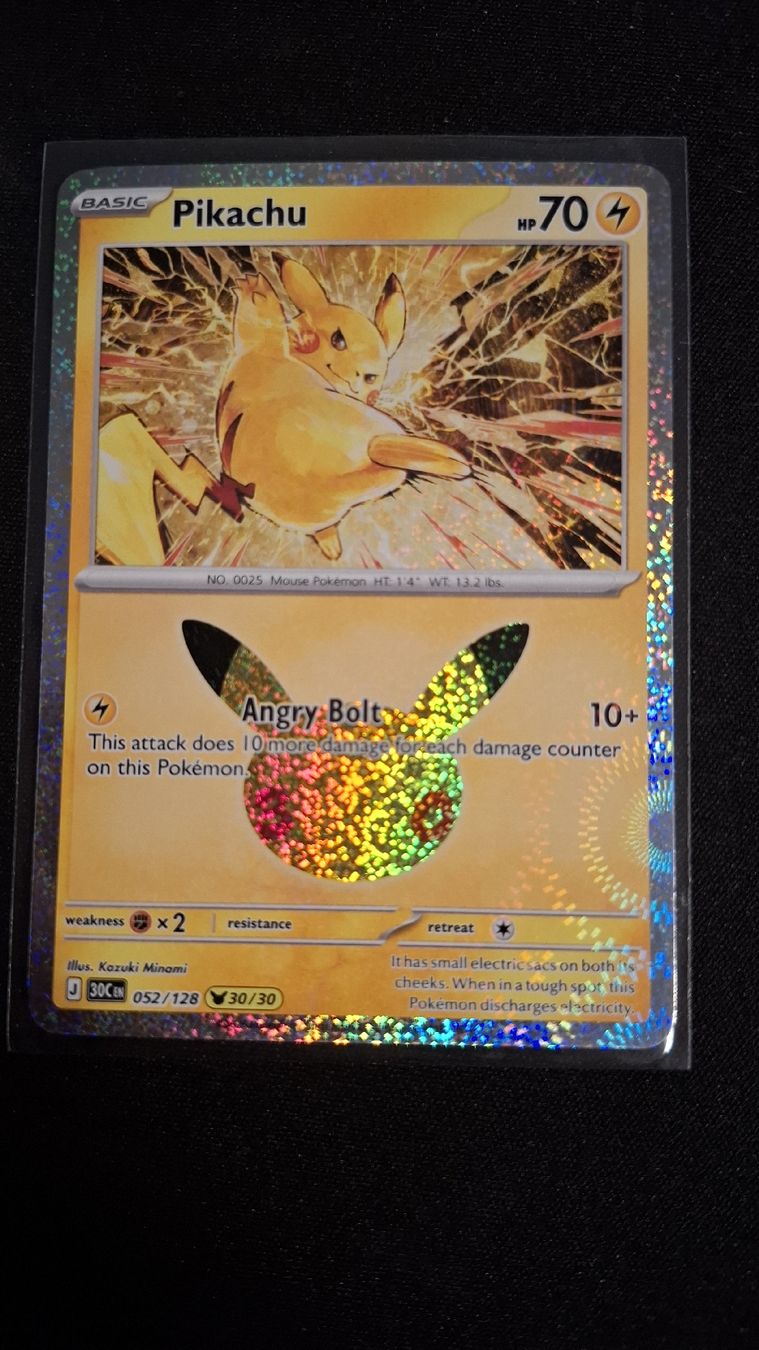 Pokémon Sammelbilder & Trading cards: Pokemon Pikachu 052/128 30c EN – Neu (gemäss Beschreibung) aus Steinmaur von Thommy1998