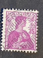 Schweiz 1911 Helvetia 15 Vollstempel RICHTERSWIL 10.XI.11-5