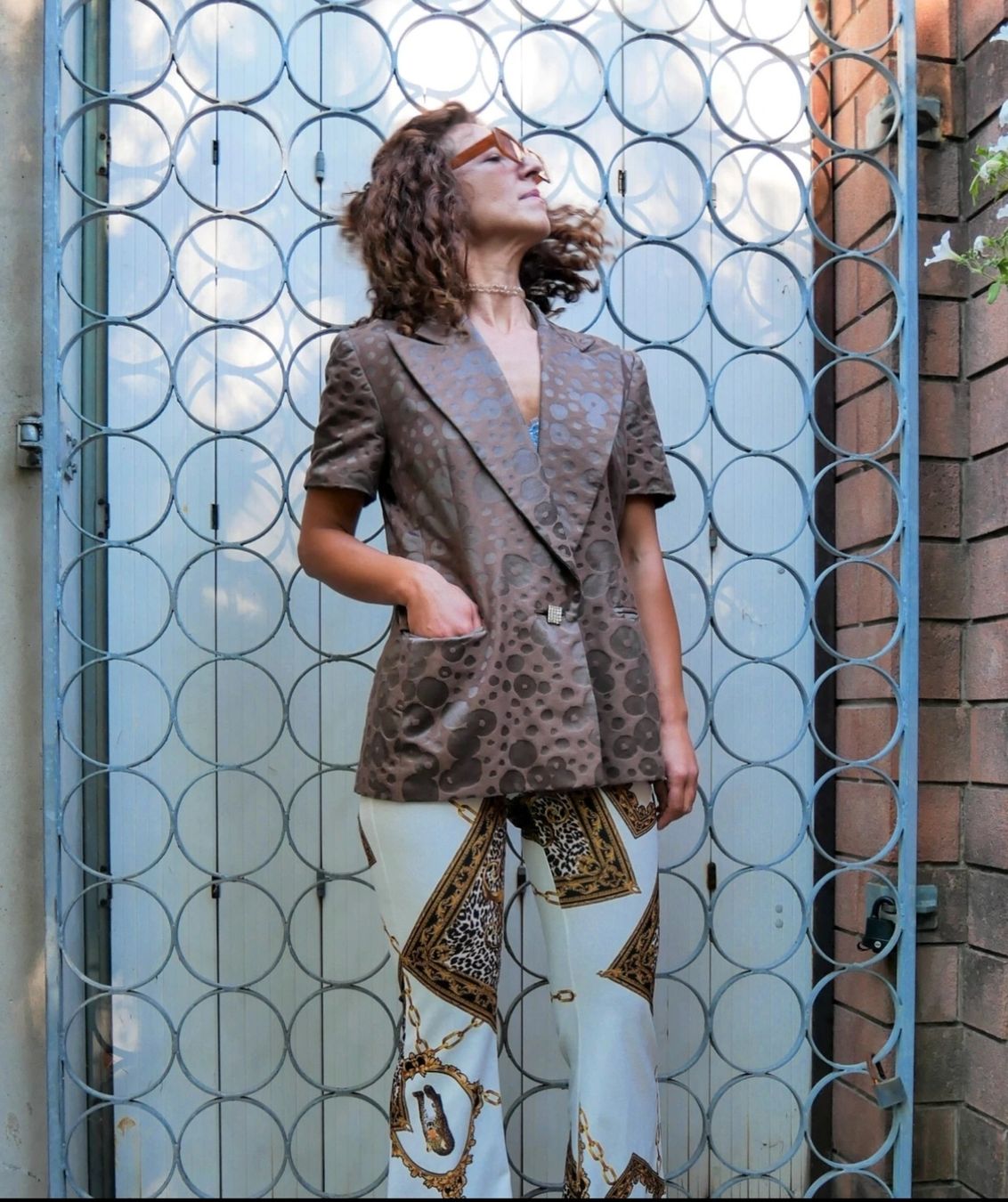 Jacken: Vintage Gai Mattiolo self patterned evening blazer jacket – Gebraucht aus La Tour-de-Peilz von dAutrefois 1