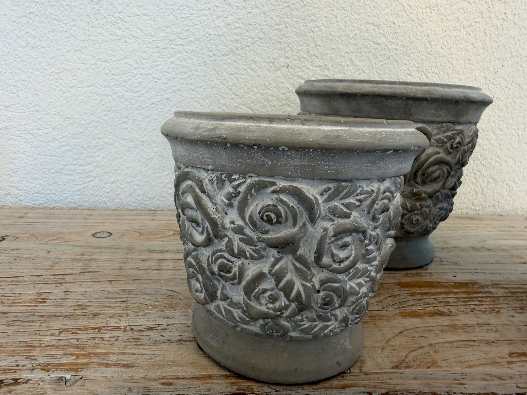 Blumentöpfe: 3x Übertopf im Shabby Chic Look – Gebraucht aus Wolfwil von Inseider12 4