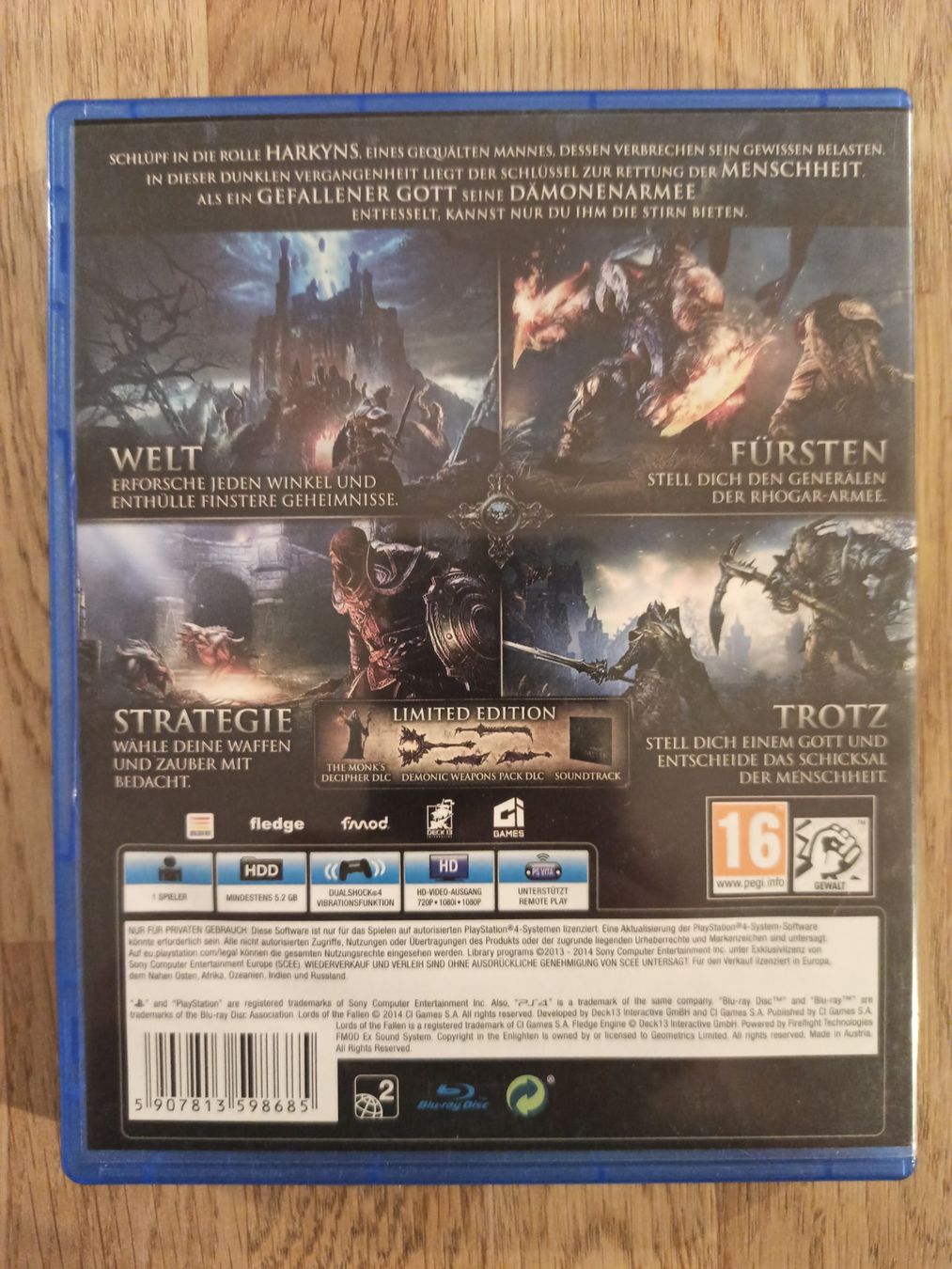 Giochi: Lords of the Fallen PS4 / PS5 – Usato da Oberweningen venduto da mar_87mx 1