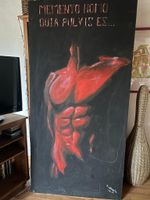 "Memento Homo..." Acryl auf Leinwand