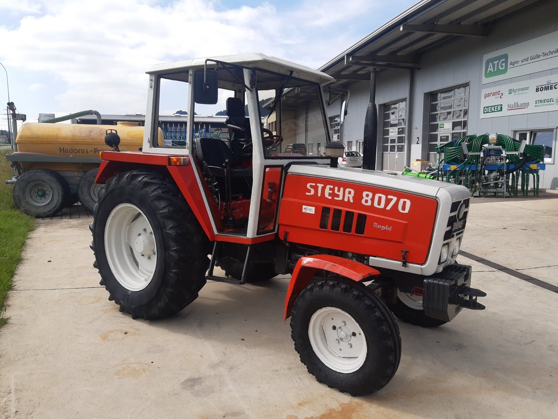 Traktoren: Traktor Steyr 8070 Ab Service – Gebraucht aus Gettnau von jeh_yf6z 2