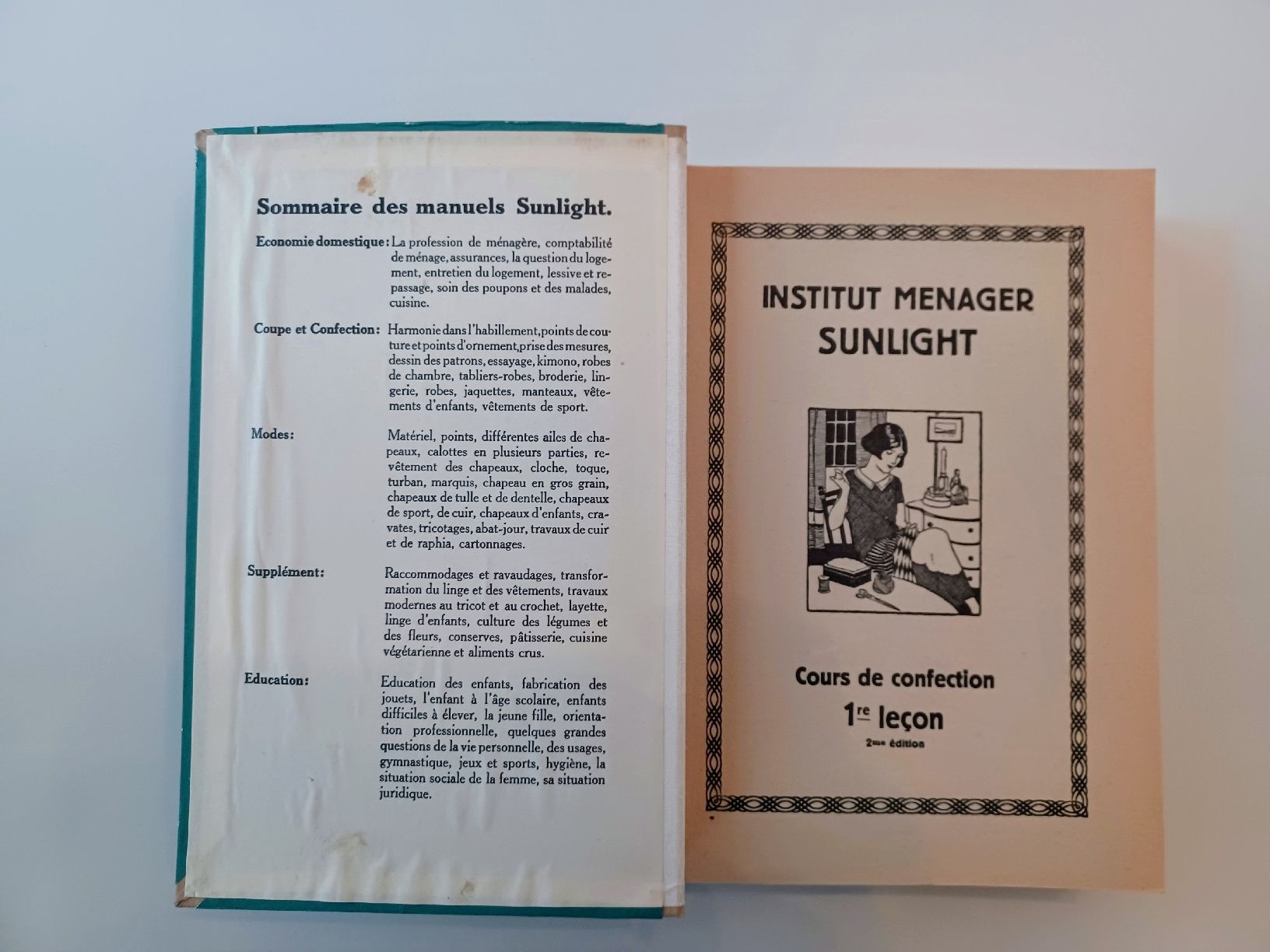 Libri: Manuel sunlight - coupe et confection – Usato da Lausanne venduto da Grabock 1